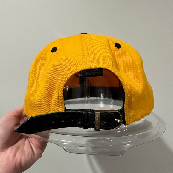 Just Don RSVP MLB Pittsburgh Pirates Yellow Python Hat - Picture 9 of 10